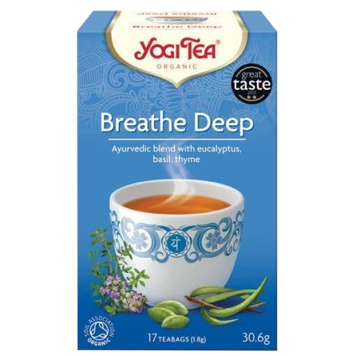 Yogi Tea Био Аюрведичен чай за пълноценно дишане x 17 пакетчета